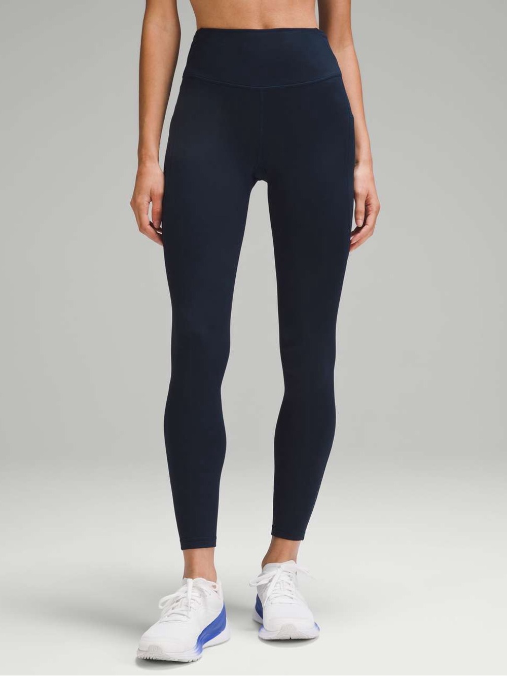 lululemon Fast and Free High-Rise Thermal Tight 28" *Pockets (NWT) True Navy, 6